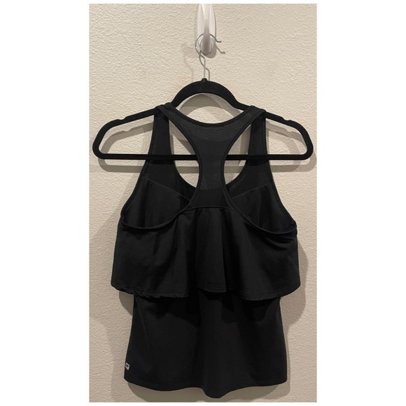 FABLETICS Ashlyn Black Round Neck Tank Top - Picture 4 of 4